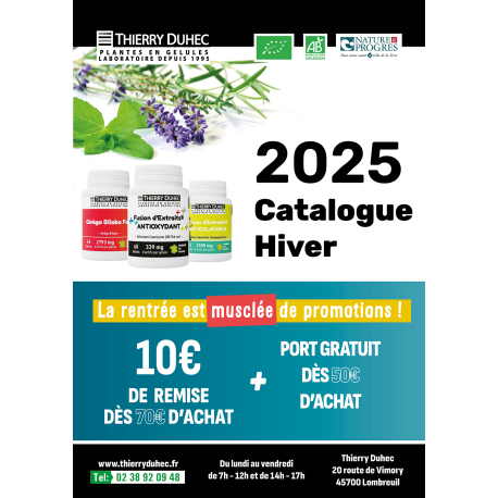 Catalogue Hiver 2025 Thierry Duhec